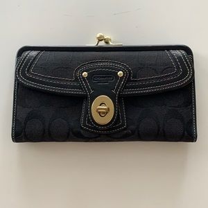 Coach tri fold wallet